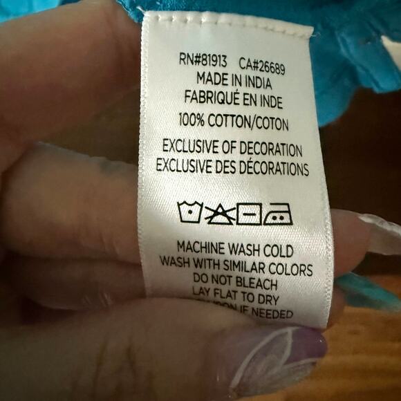 Robert Graham BlueTropical Skull T Shirt Size Medium - Picture 6 of 6